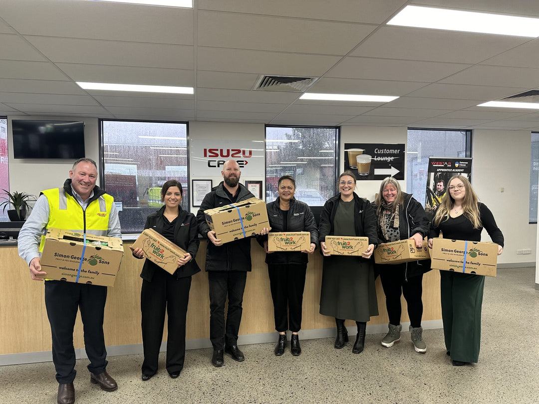 Fresh vegetable & fruit delivery options for Melbourne and Brisbane offices