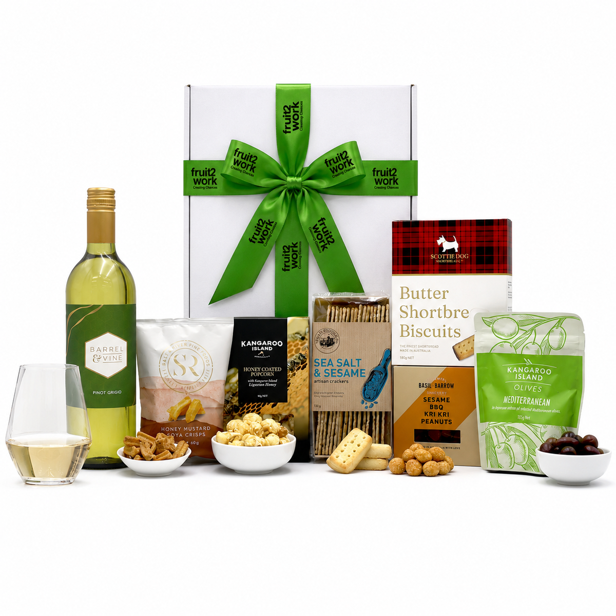 Gourmet White Wine Hamper